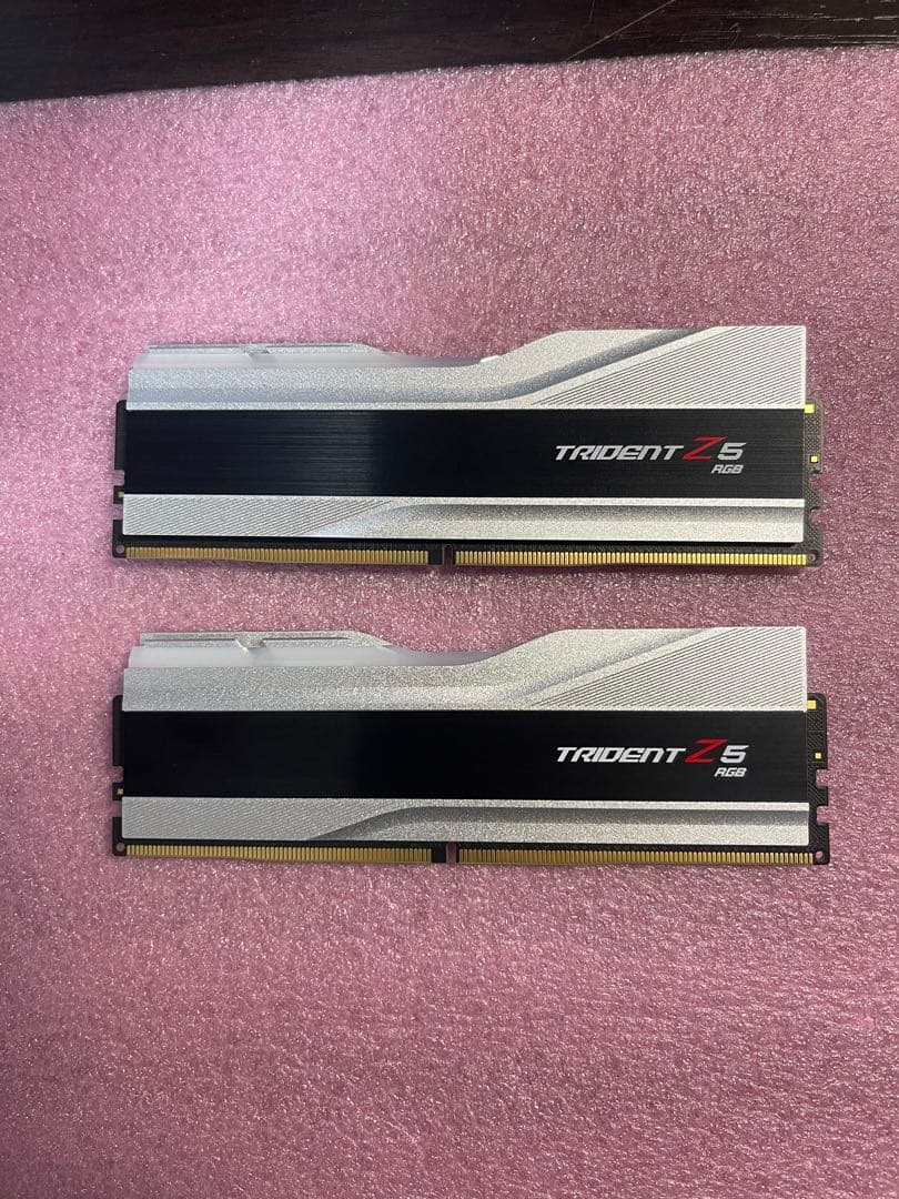 G.SKILL DDR5 32GB RGB(16GBx2)【中古】