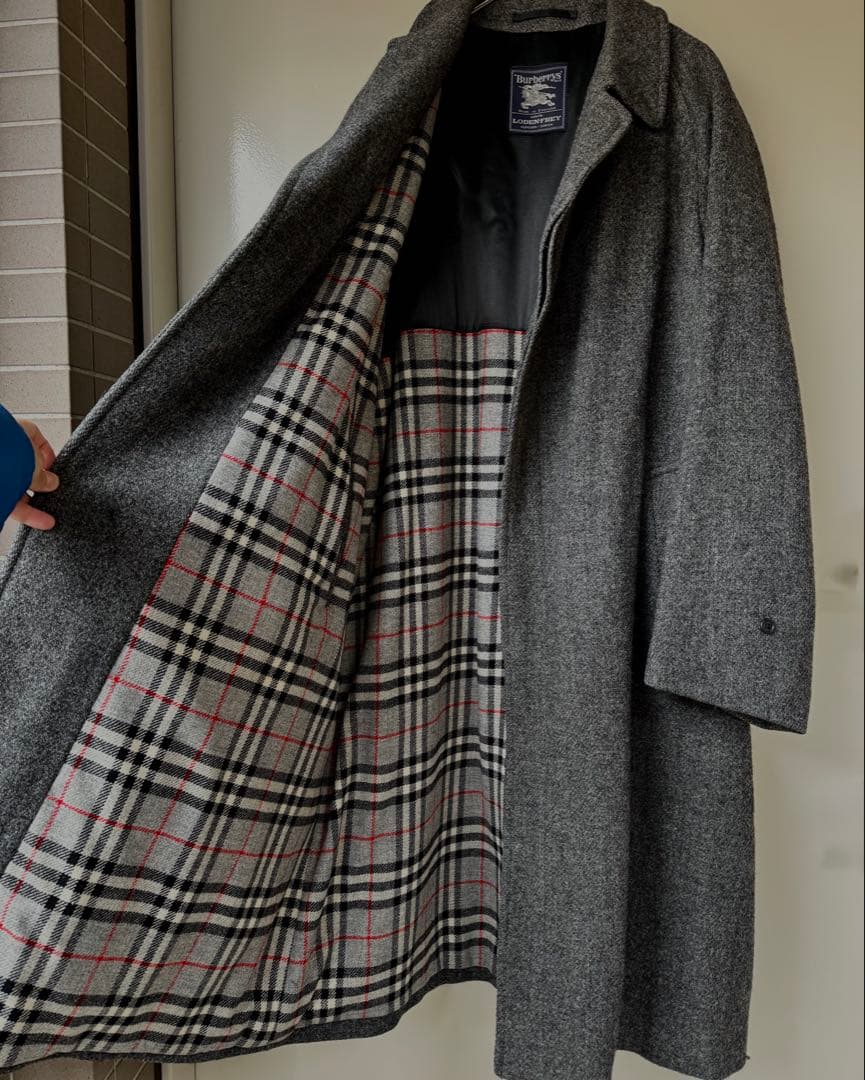 u*様 【ヴィン爺の家宝】一枚袖 コート バーバリー×ハリスツイード×ローデンフ