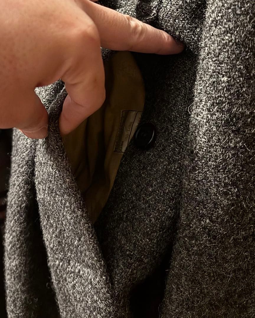 u*様 【ヴィン爺の家宝】一枚袖 コート バーバリー×ハリスツイード×ローデンフ