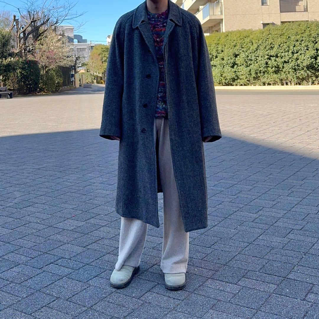 u*様 【ヴィン爺の家宝】一枚袖 コート バーバリー×ハリスツイード×ローデンフ