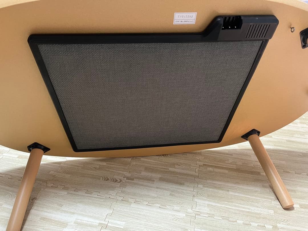 早い者勝ち 無印良品 楕円形こたつ 大 MJ-KD2-N 2022年製 布団付き