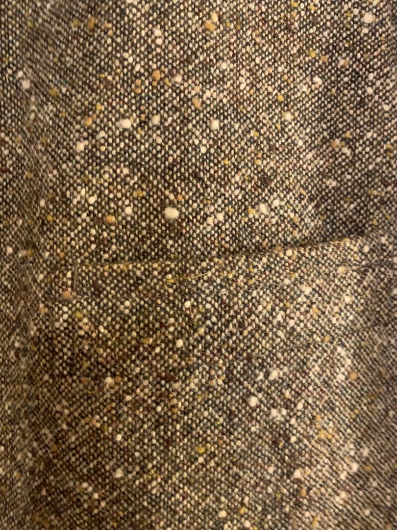 新品イッセイミヤケim product ツィード地キルティングステンカラーコート