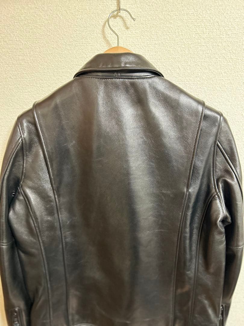 【新品】Schottショット レザー シングルジャケット ブラック サイズM