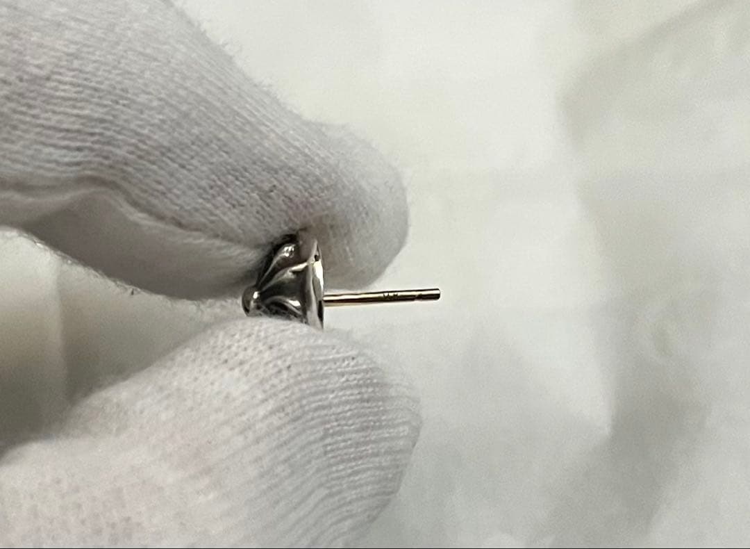 Chrome Hearts クロムハーツ クロスボール　スタッドピアス