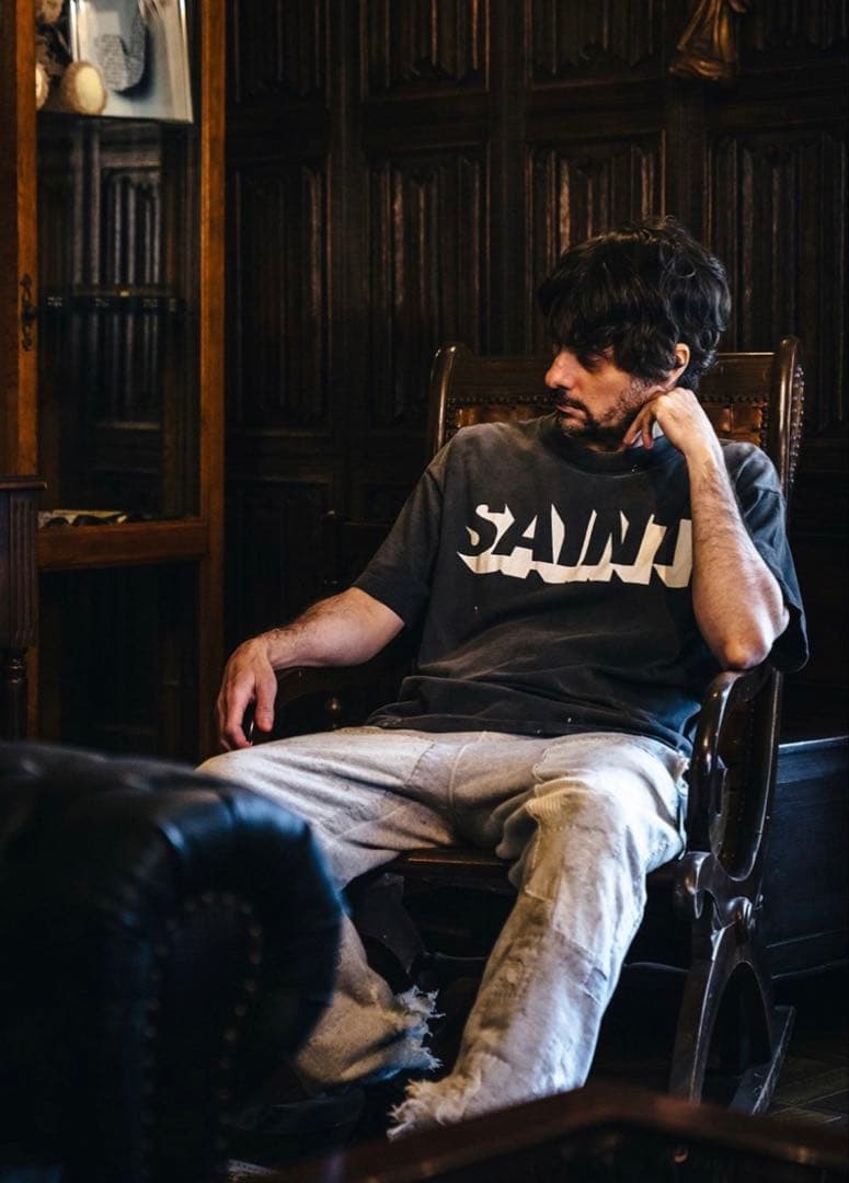 【XL】SAINT Mxxxxxx セントマイケル SS TEE/SAINT