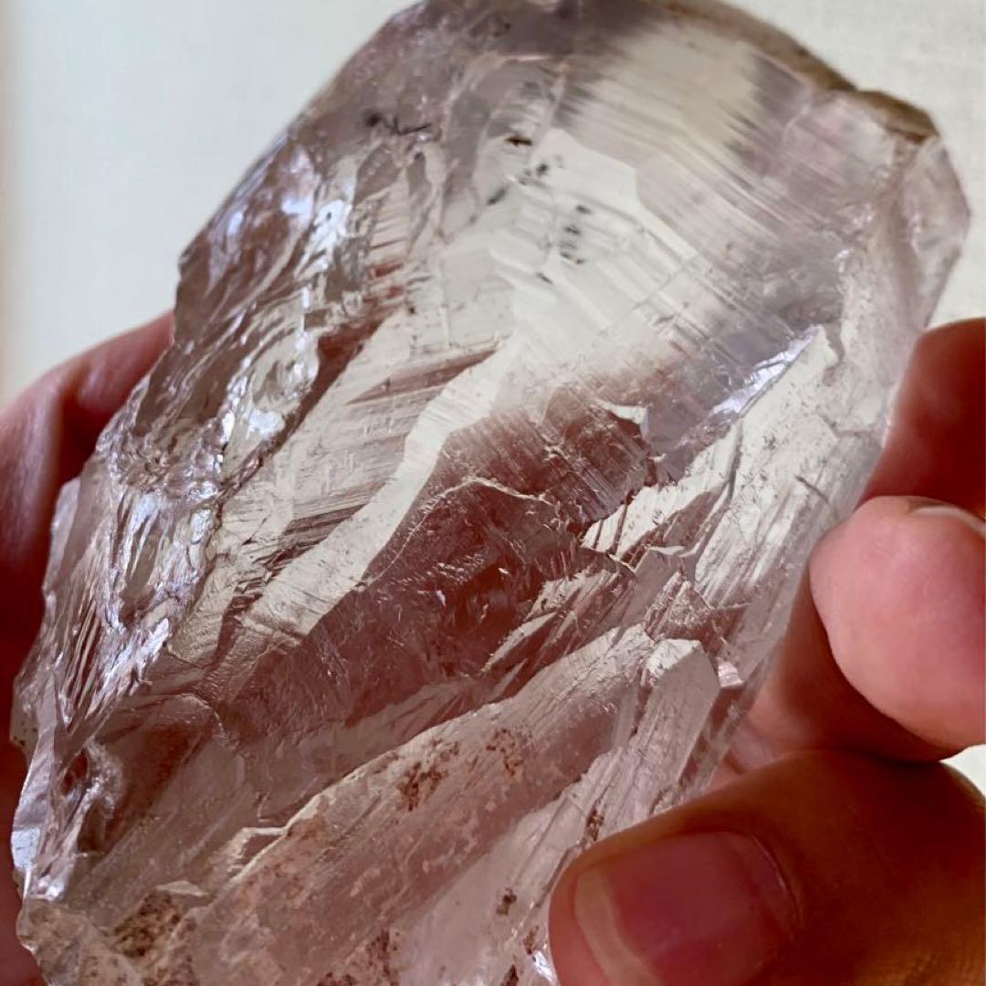 宝物に！透明なヒマラヤ水晶/ウォーターエッチング