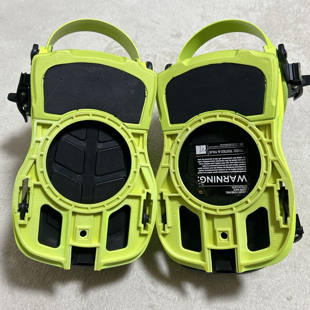 未使用 UNION CONTACT M/Lサイズ スノーボード バインディング