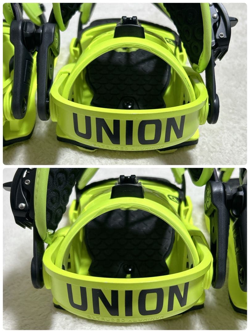 未使用 UNION CONTACT M/Lサイズ スノーボード バインディング