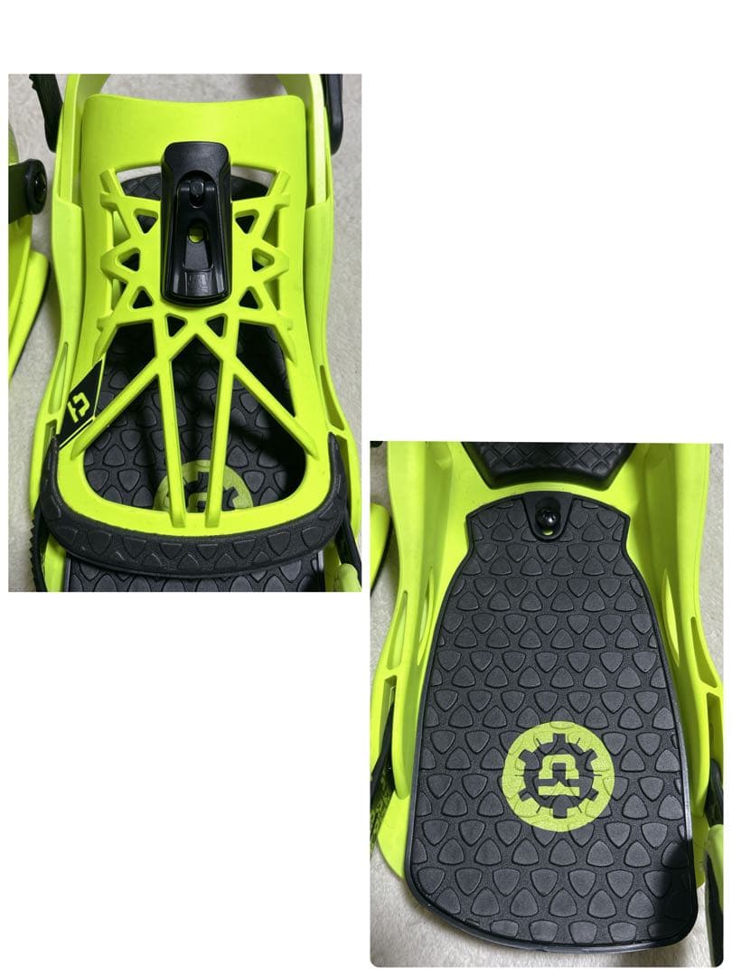 未使用 UNION CONTACT M/Lサイズ スノーボード バインディング