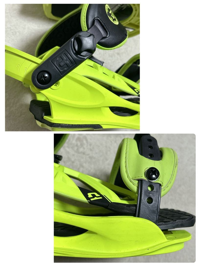 未使用 UNION CONTACT M/Lサイズ スノーボード バインディング