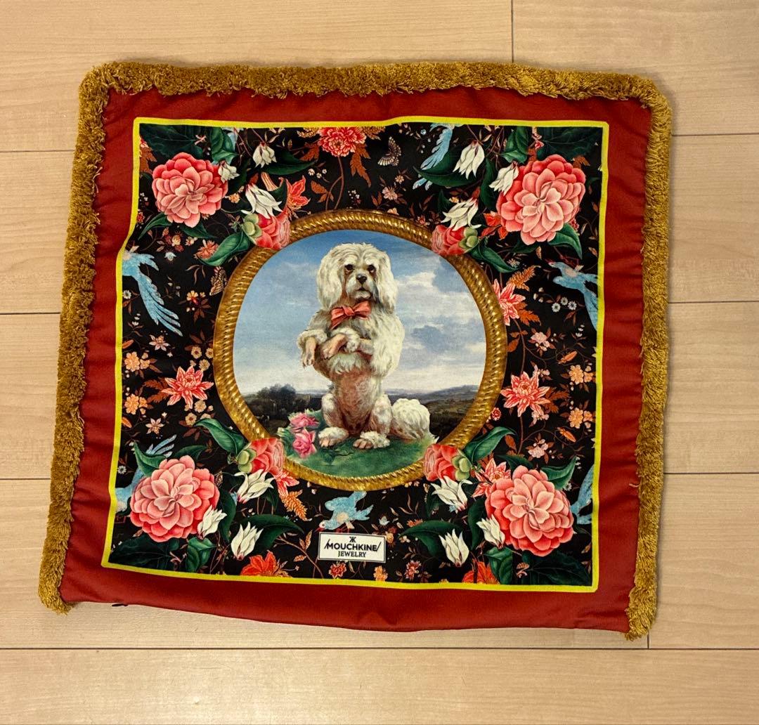 H.P.France ムシュキン　クッションカバー　50×50