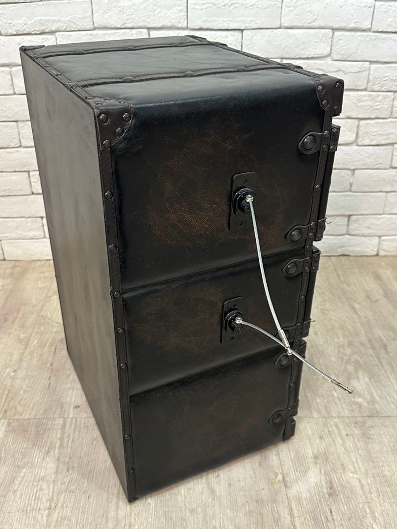 【東京都23区配送無料】アンティーク　チェスト　棚　ナイトテーブル　サイド　寝室