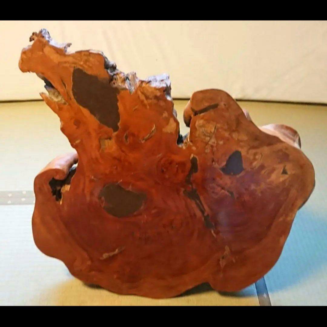 1点物 光沢と木目が美しい ケヤキ座卓 欅 ちゃぶ台 床の間 盆栽飾り台 和室@