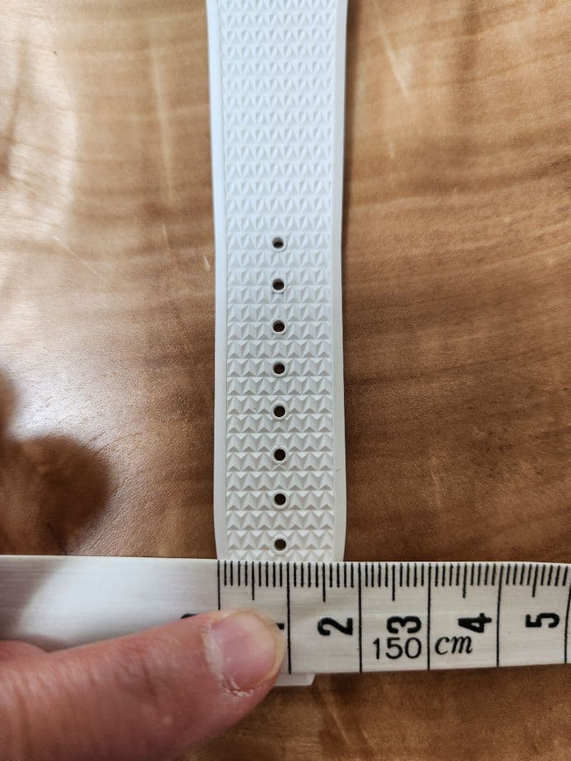 ヴァシュロンコンスタンタン　オーヴァーシーズ　4500V用ホワイトラバーベルト