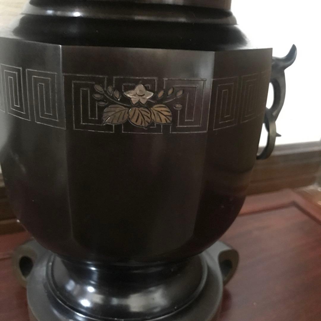 高岡銅器　花器