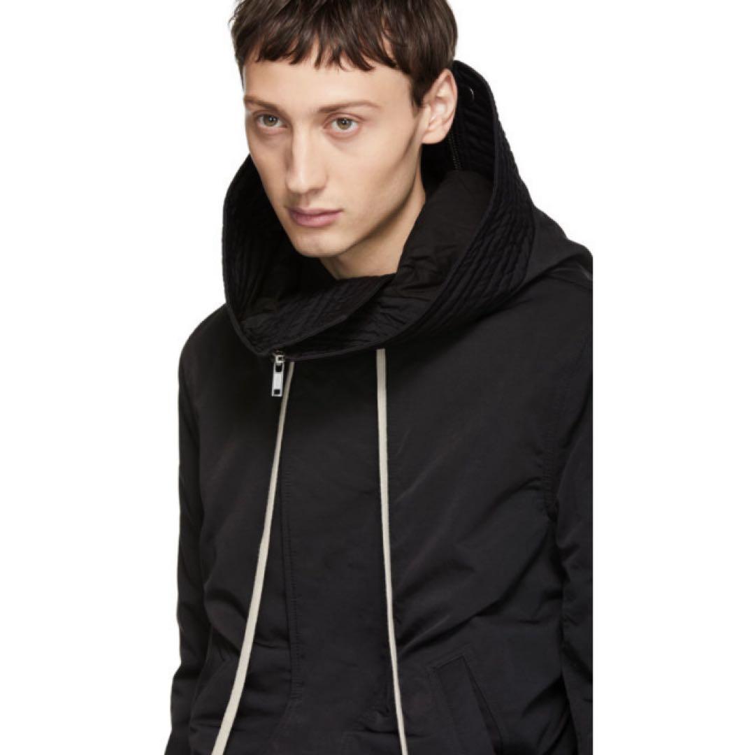 Rick Owens DRKSHDW ボンバー ジャケット フード フライト