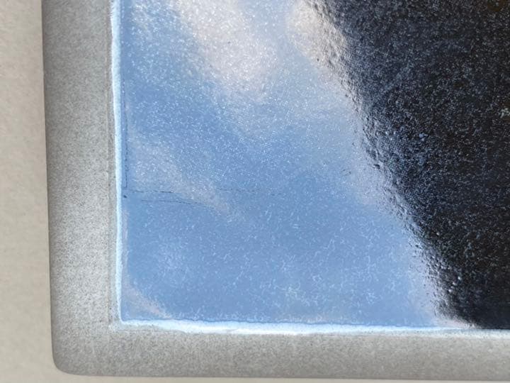 急流 Fall 1991年 ヘルヤ 陶板画 アラビア Arabia