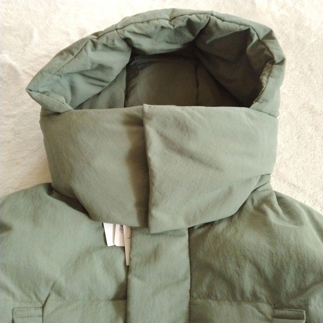 【ミュラー】未使用 タグ付き 洗える L フーディー ダウン ジャケット コート