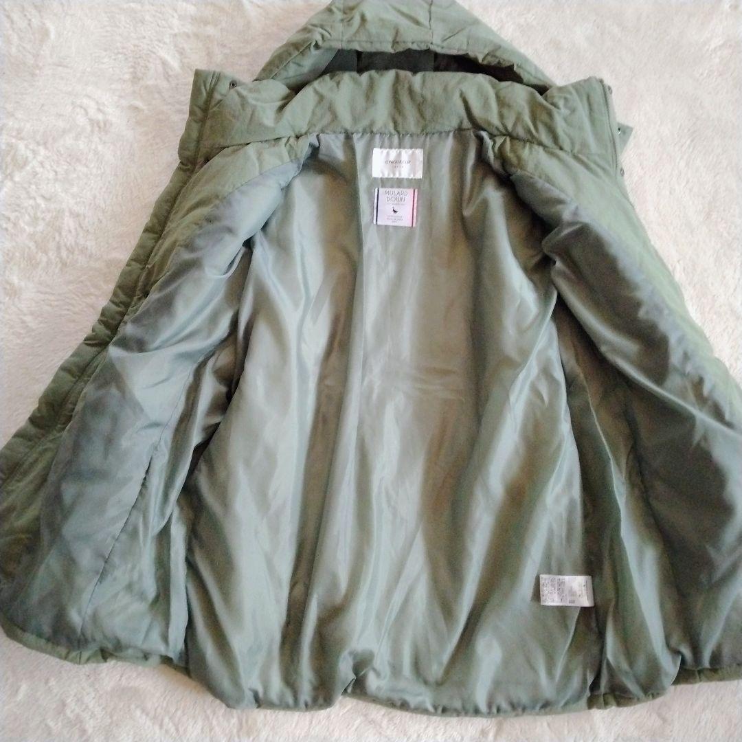 【ミュラー】未使用 タグ付き 洗える L フーディー ダウン ジャケット コート