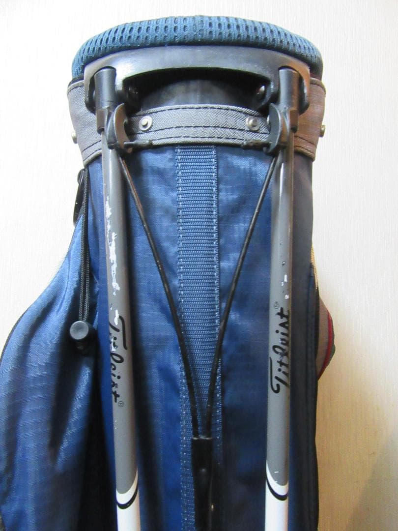 ★☆★タイトリスト★スタンドバック★フードなし★青／灰★☆★