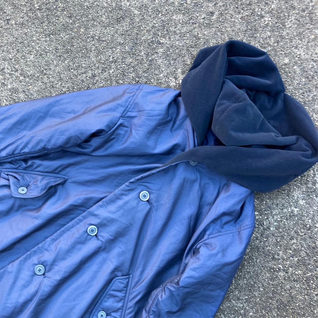 Windcoat ナイロンコート　ネイビー　issey Miyake