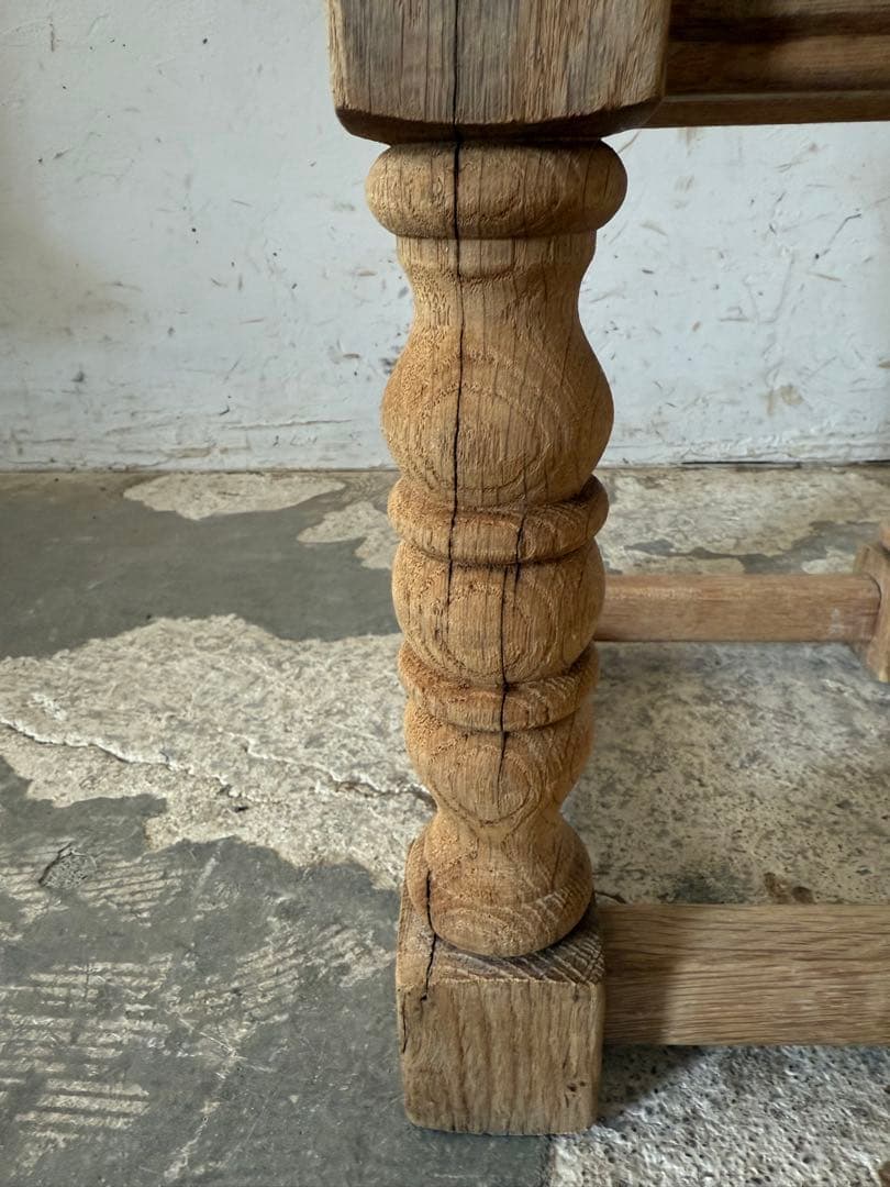 ビンテージ サイドテーブル ベッドサイドテーブル　小　剥離