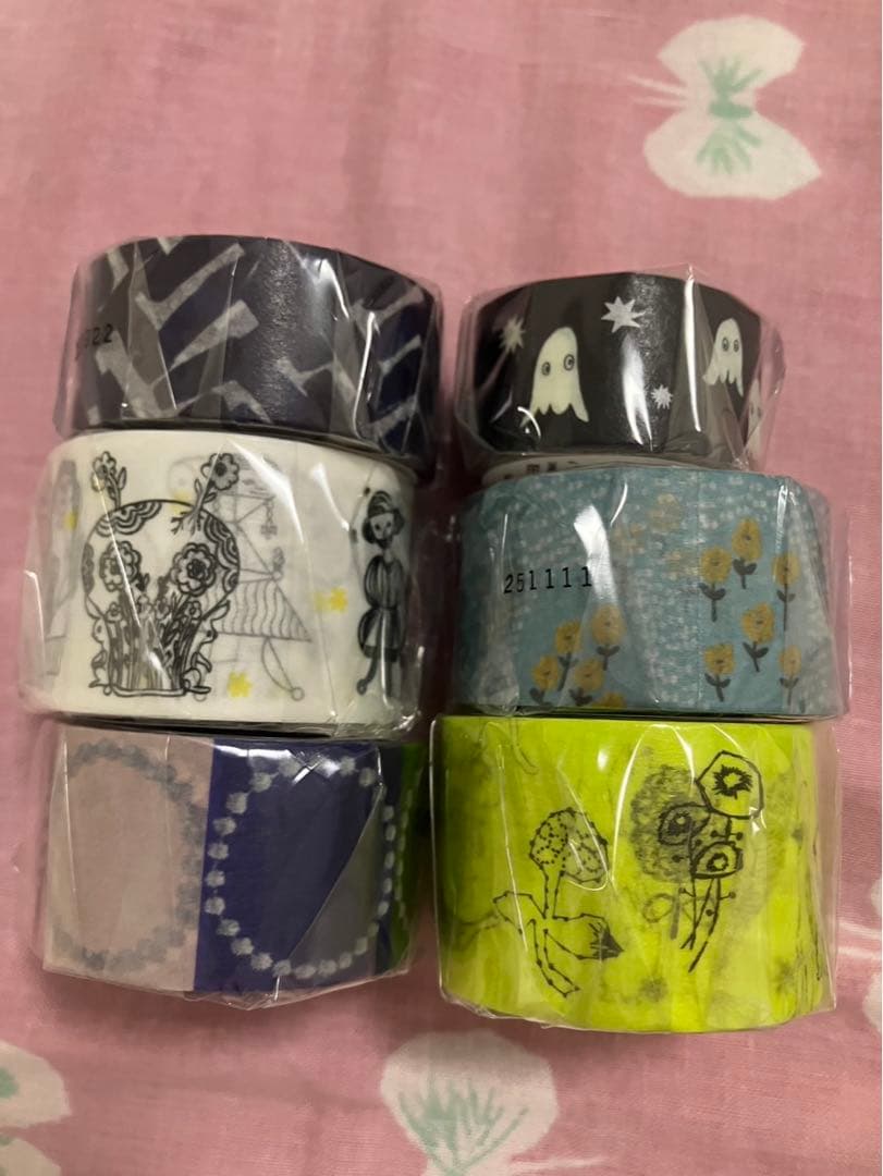 ミナペルホネン　マスキングテープ つぐ展