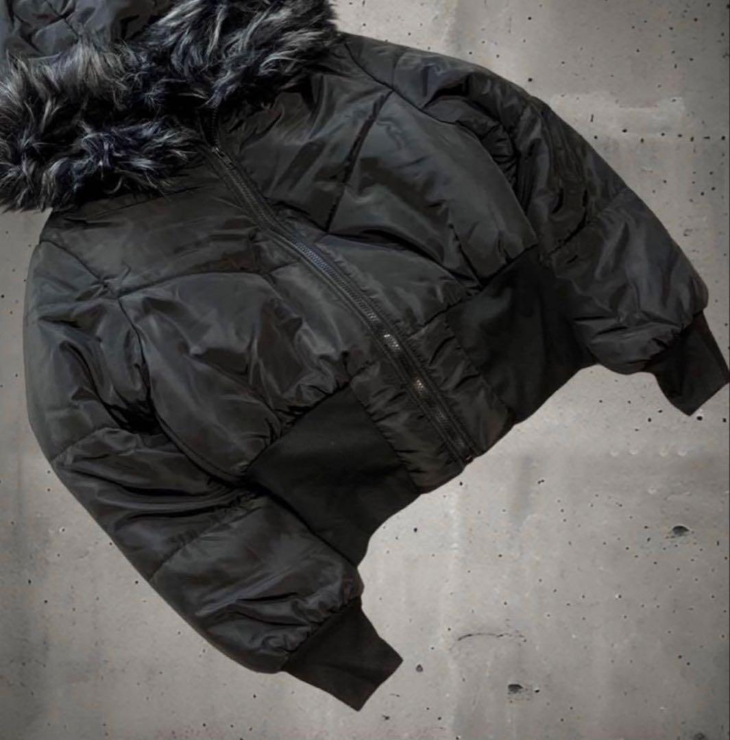 ジャケット・アウター y2k military type N2B fur flight jacket