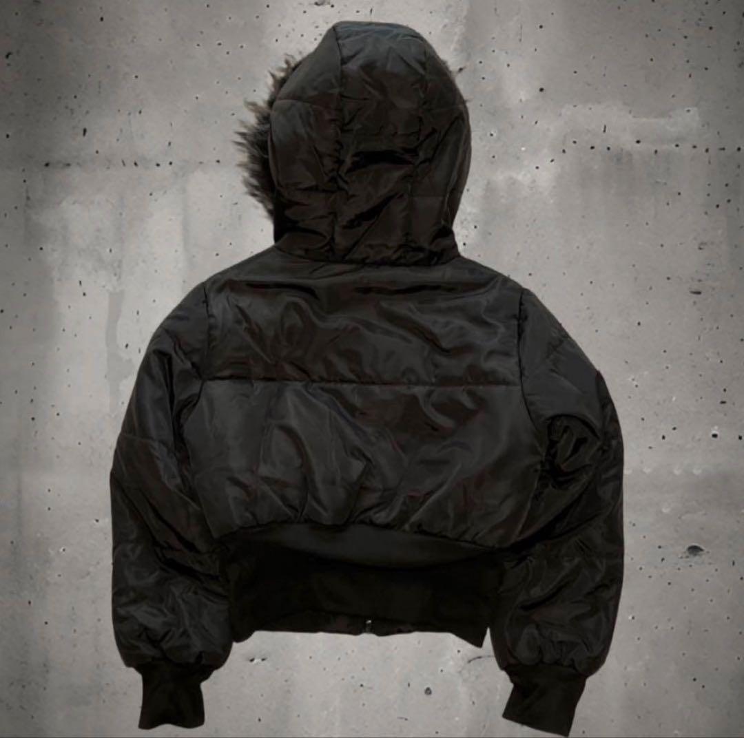 ジャケット・アウター y2k military type N2B fur flight jacket