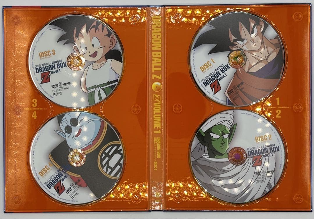 ドラゴンボールZ DVD DRAGON BOX Z編 VOL.1 VOL.2