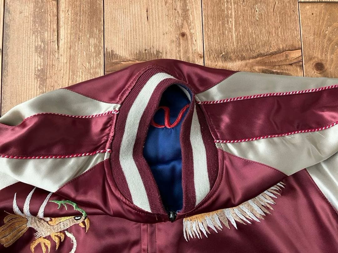 CAB CLOTHING キャブクロージング リバーシブルスカジャン 00s M