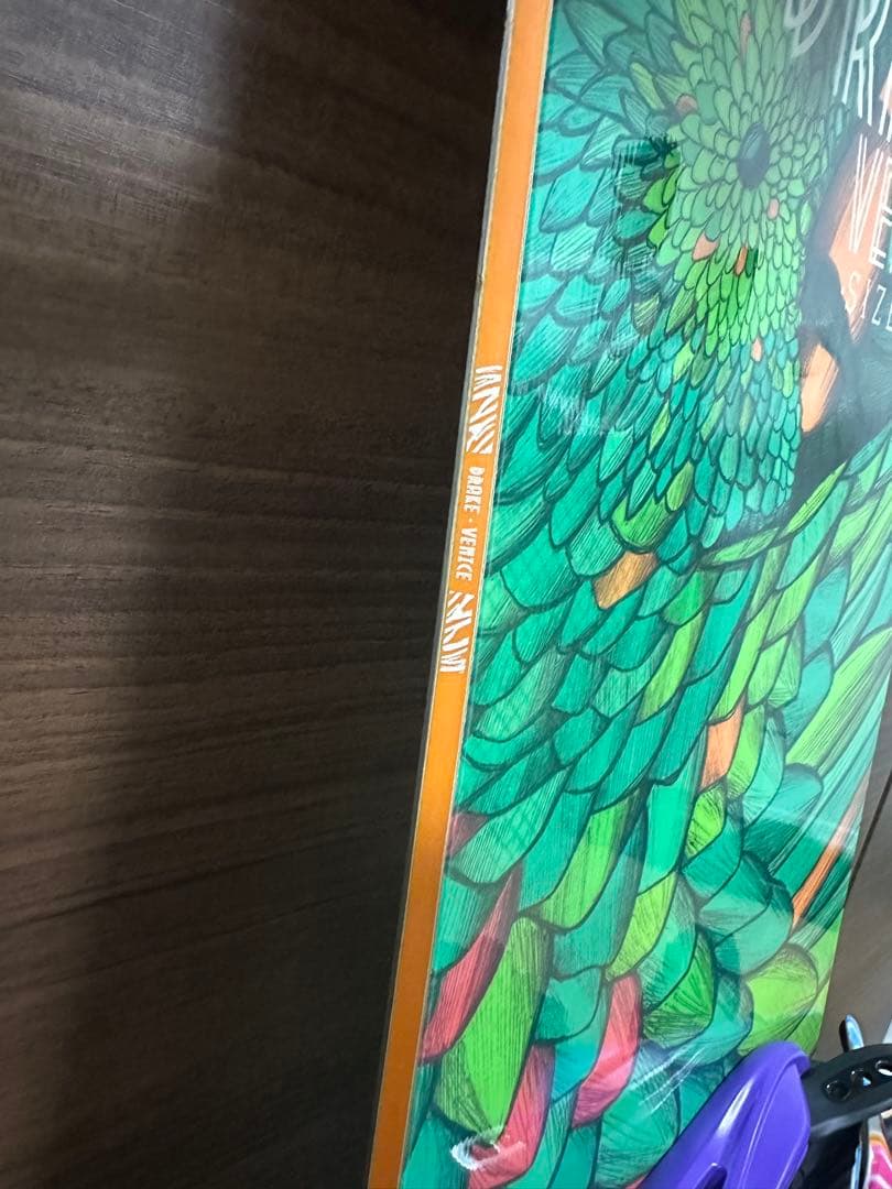 【一回使用・極美品】Drake 143 ボード FLUX Burtonケース