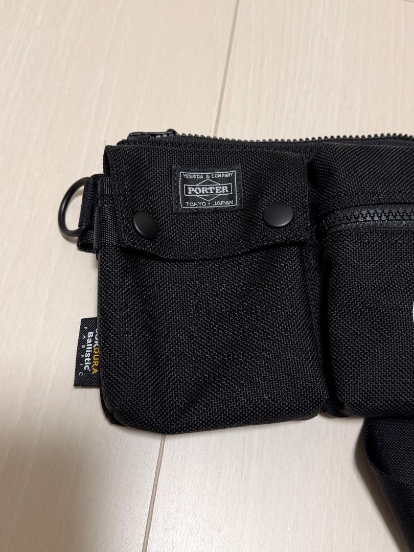 comme des garcons × PORTER CdGHロゴ ボディバッグ