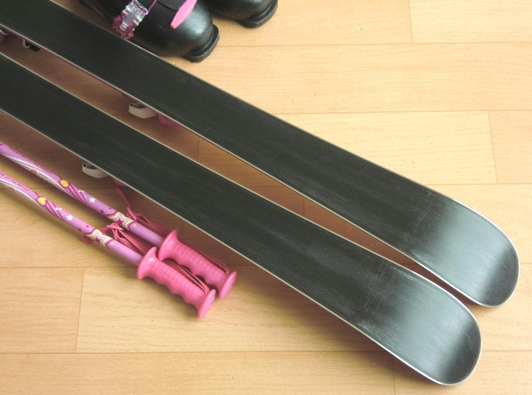 ■■送料無料■PURECONSCIOUS■子供用スキーセット■板120靴22■■