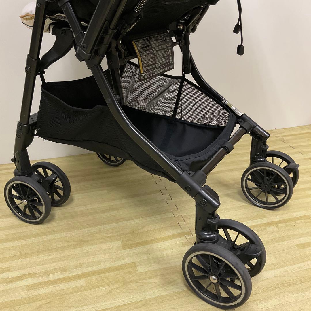 コンビ スゴカル 4キャス エッグショック コンパクト ベルガモットイエロー