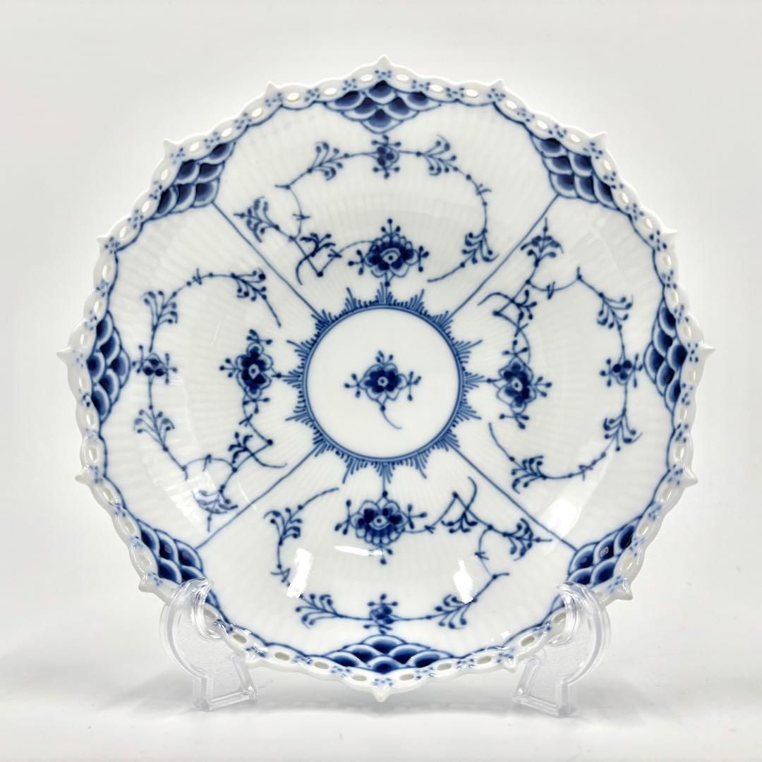   ブルーフルーテッド フルレース プレート 21