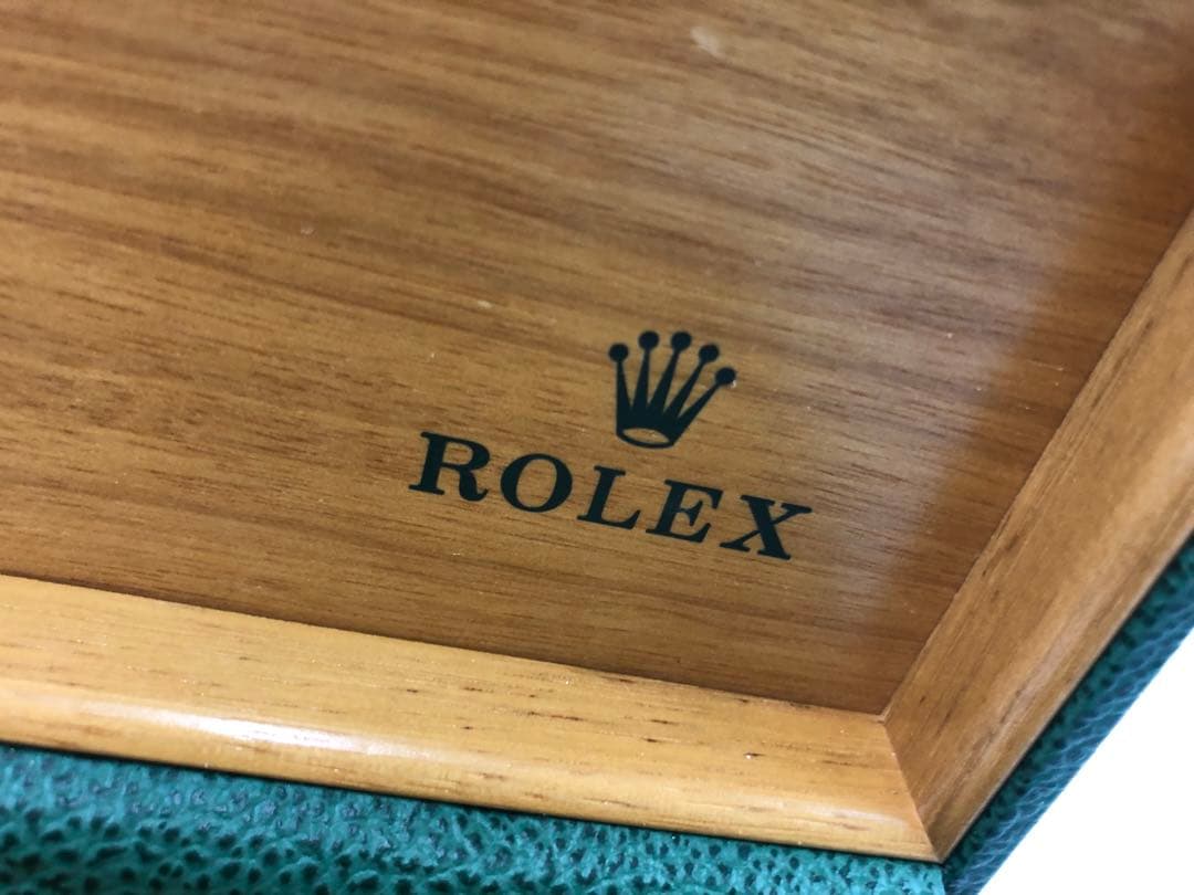 S*e様 ロレックス　空き箱　外箱　内箱　小冊子　取説　グリーン