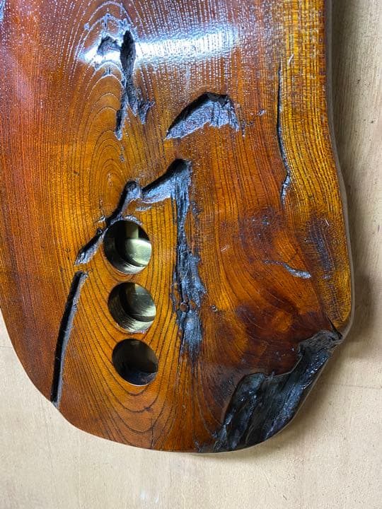 時計　オブジェ　木工　家具　壁掛け時計　インテリア　003