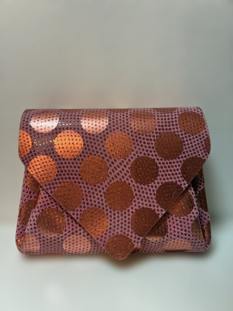 Carmine ドット　ミニ財布