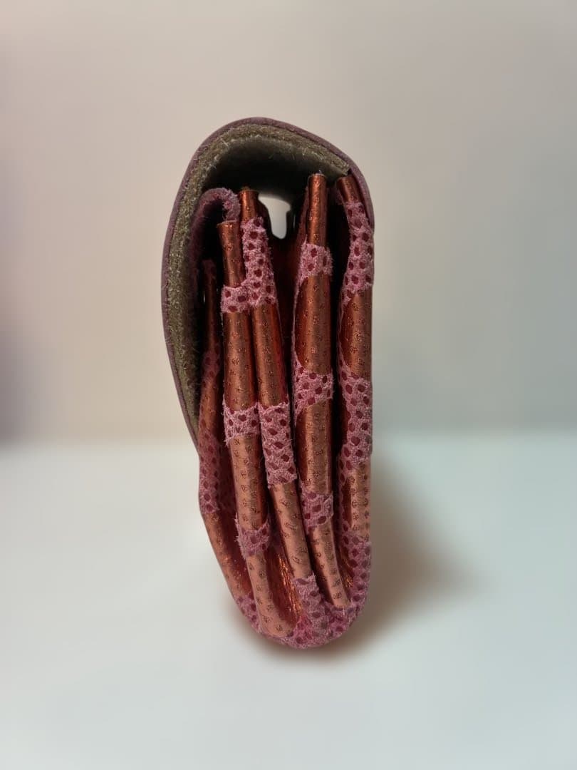 Carmine ドット　ミニ財布