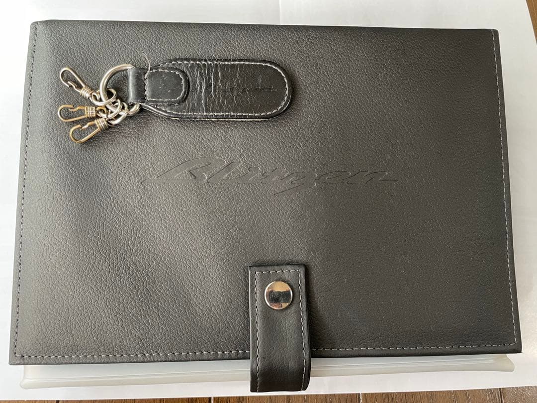 スバル　レガシィ　B4ブリッツェン　専用車検証入れ　キーホルダー　セット