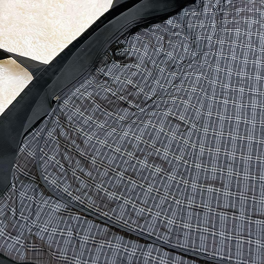 バーバリーブラックレーベル トレンチコート ノバチェック ライナー L