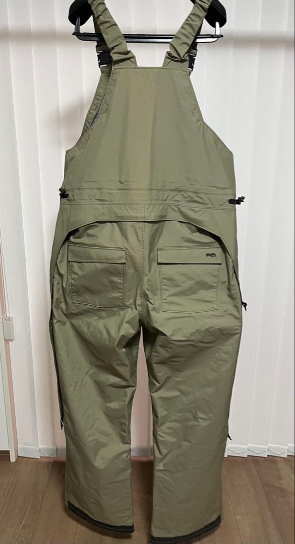 【美品】green clothing ビブパンツ XL