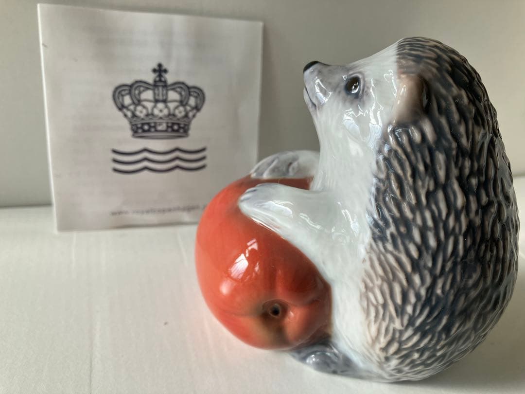 専用箱付 ロイヤルコペンハーゲン フィギュリン ハリネズミ