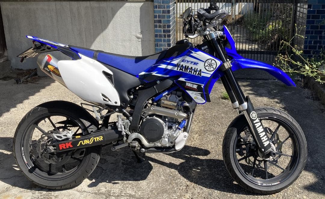 WR250R WR250X YZ風サイドカバー