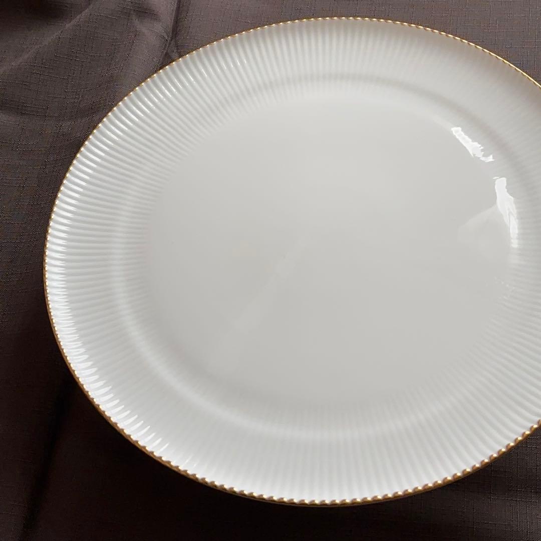 【入手困難稀少品】30cmケーキスタンド　ノリタケ ダイヤモンドコレクション金彩