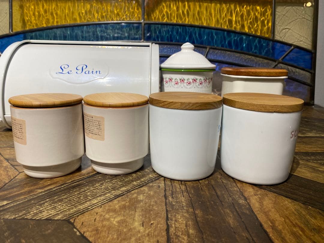 マニーローズ キャニスターセット 野田琺瑯パンケース ロールトップブレッド缶