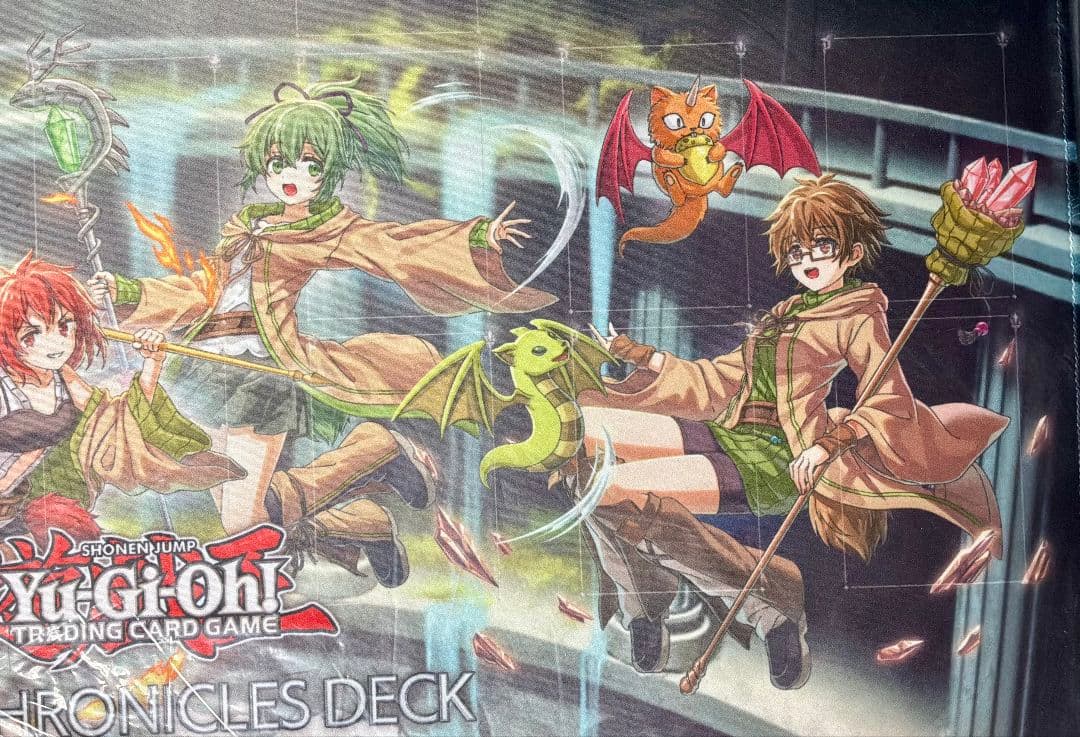 未開封 霊使い プレイマット 遊戯王 EU　エリア　ウィン　ヒータ　アウス