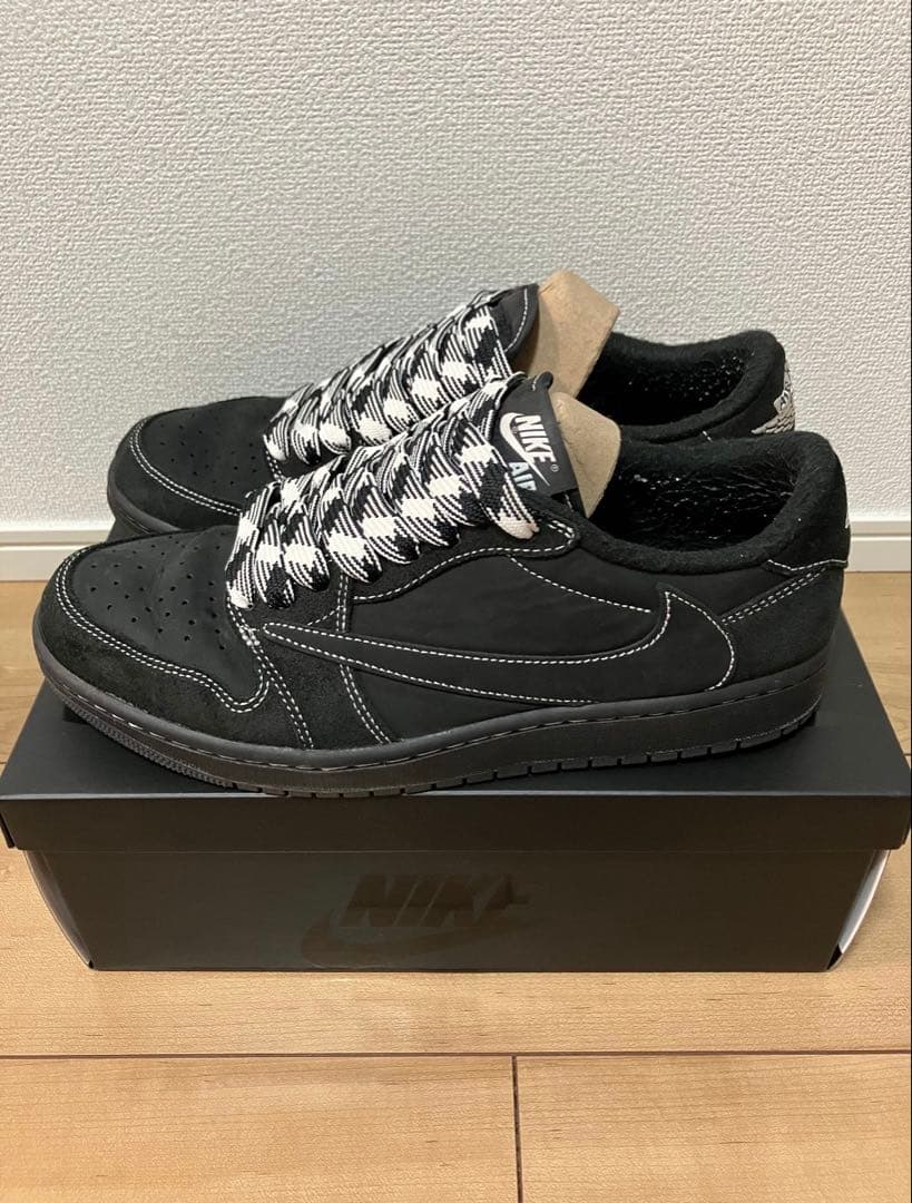 u*8様 Travis Scott × Nike Air Jordan 1 Lo