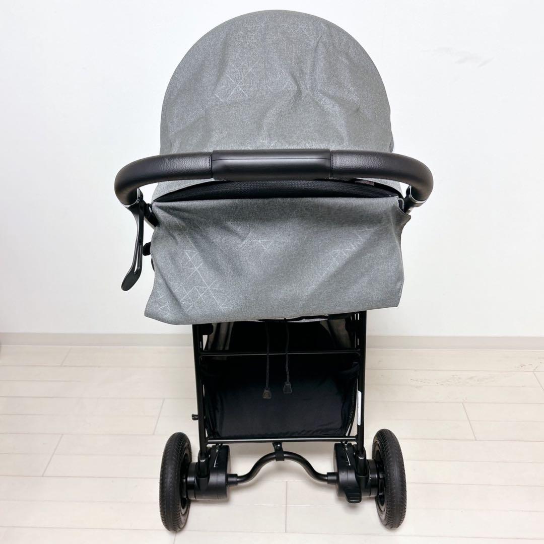 【極美品】Aprica スムーヴ プレミアム ABベビーカー 専用マット付き